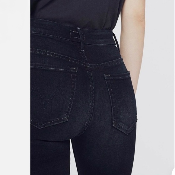 MOTHER High Waisted Looker Skinny Jeans in Coffee Tea or Me Size 27 - Picture 9 of 9